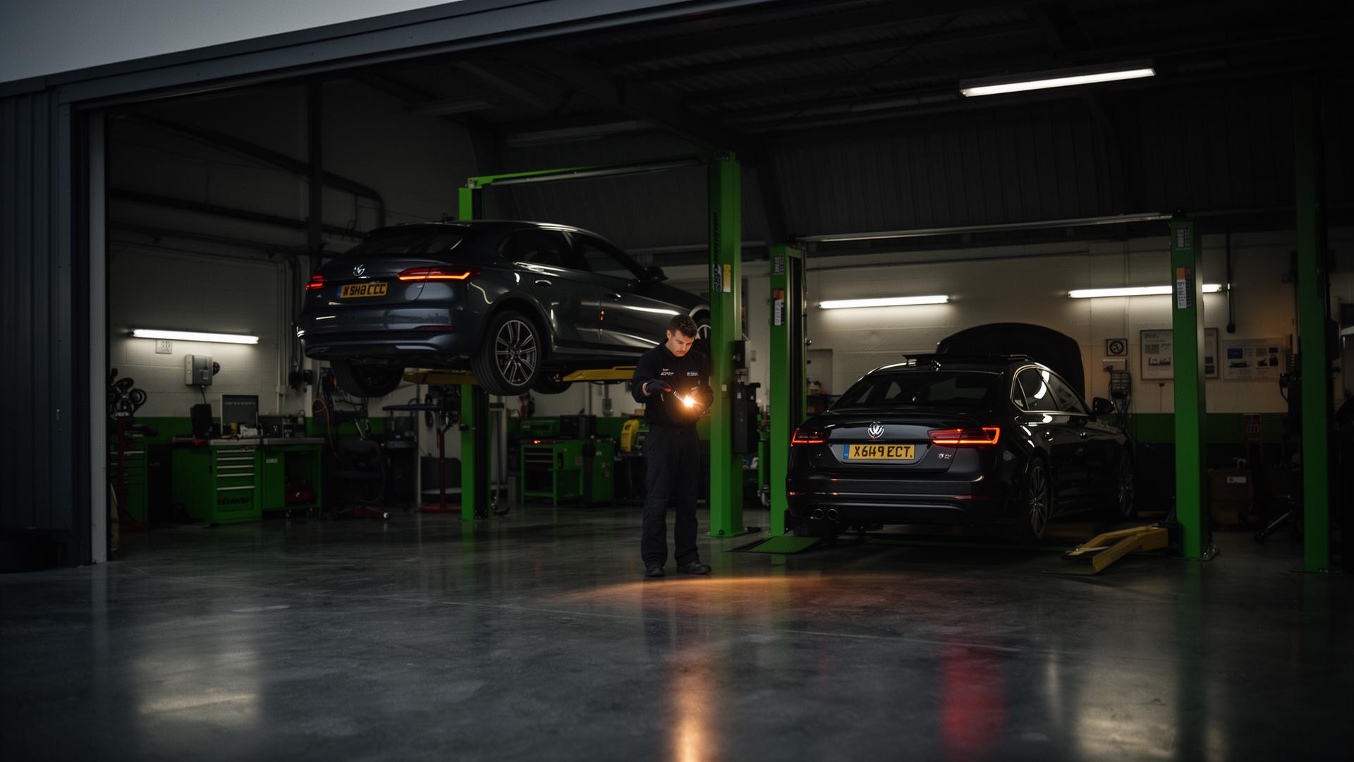 TH Motors workshop